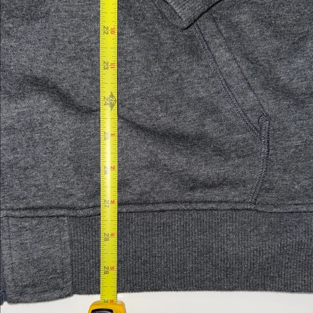 Skechers Jacket Mens XL Hoodless Hoodie Full Zip Knit Sweat Mock Neck Gray